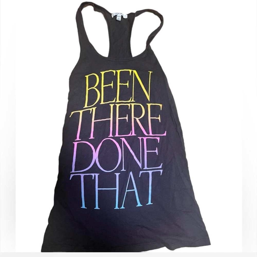 Hollister Graphic Tank Top with Colorful Text